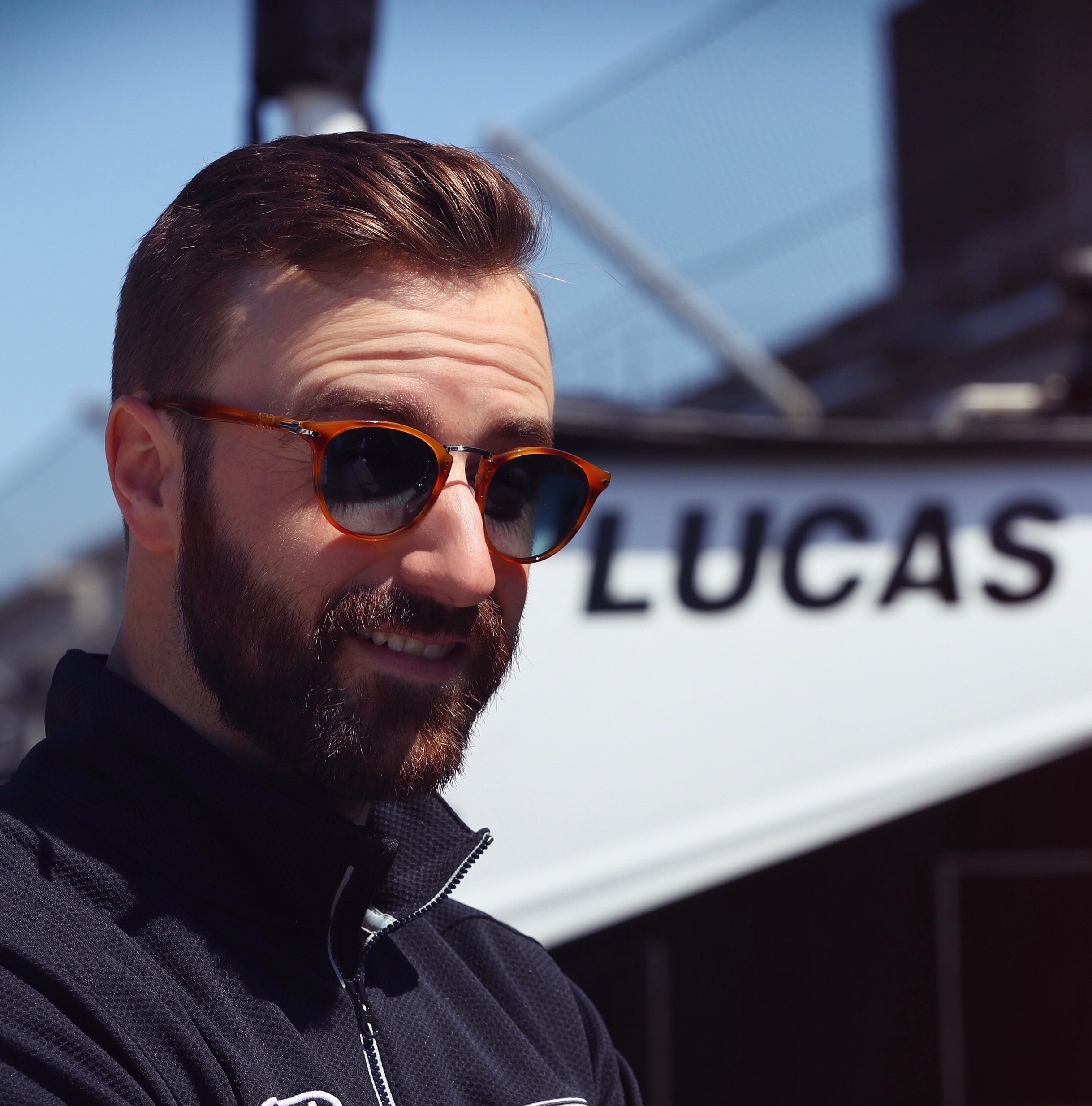 James Hinchcliffe | Oakville Indycar driver James Hinchcliffe has parked his car and entered the commentary booth. | Chris Jones